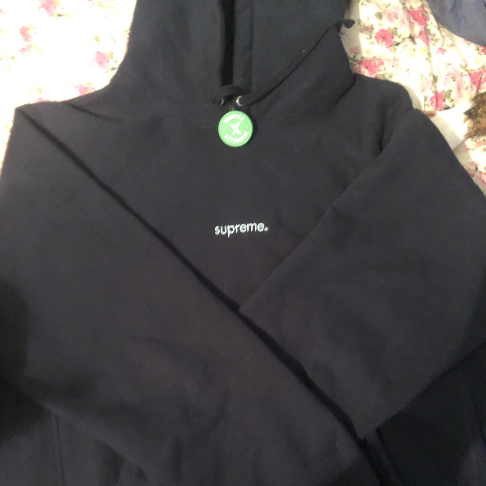 Supreme trademark hoodie authentic medium